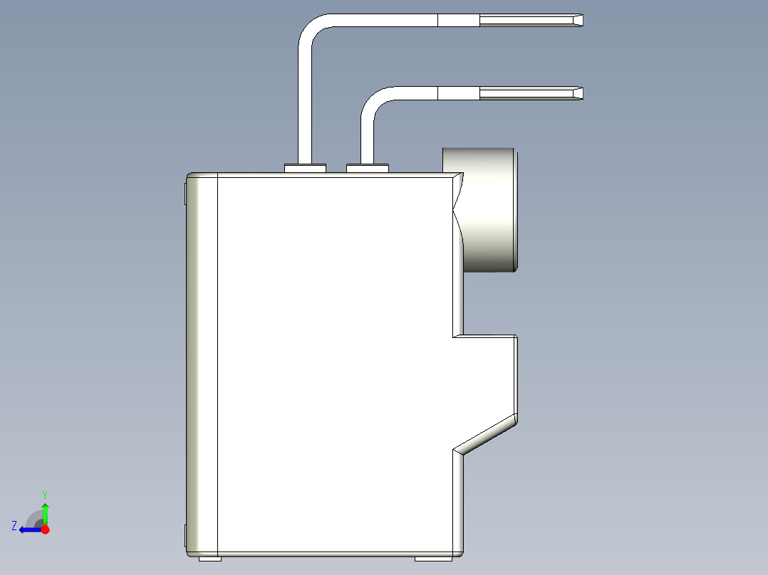连接器AAUS01BP2-028K0219右视图