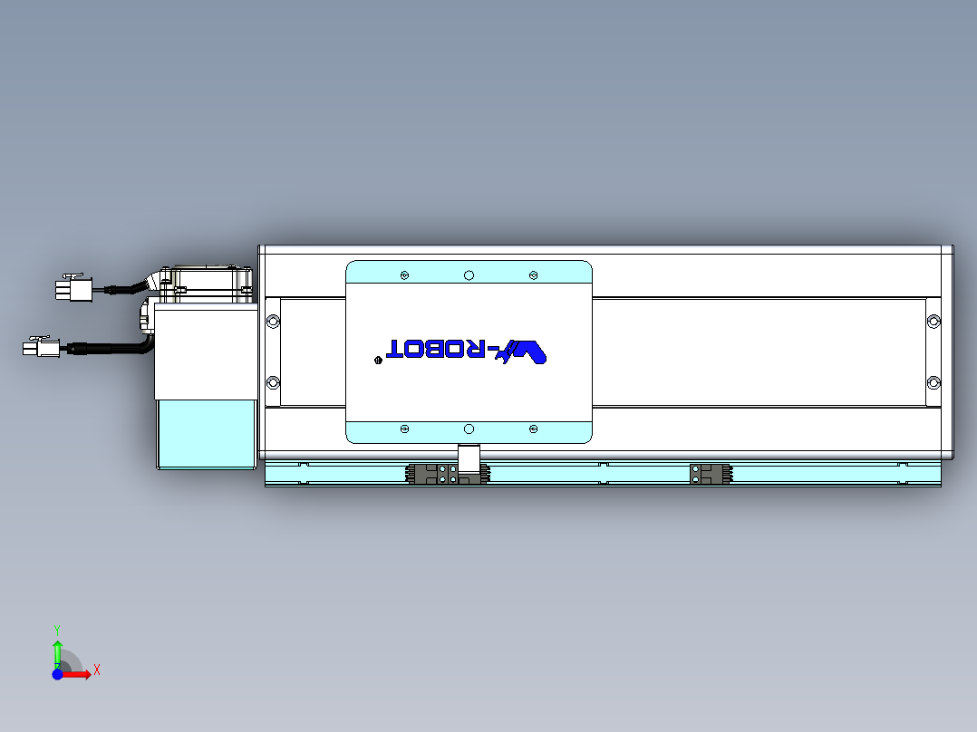 威洛博VBC同步带传动一无尘环境VBC14-L45-S150-BLD-ZP40-C3前视图