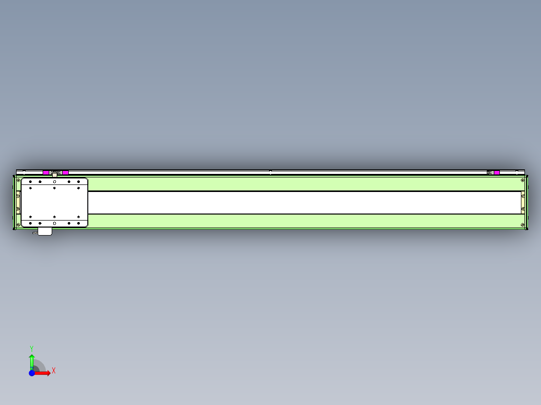 威洛博LC系列3d模型模组LC17E2Y-S1350前视图