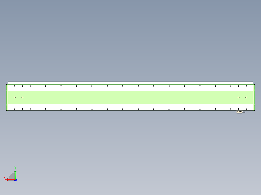 威洛博LC系列3d模型模组LC17E2Y-S1350后视图