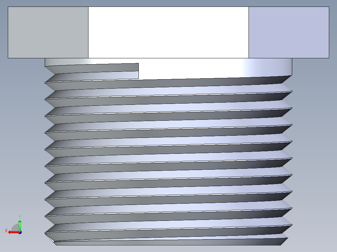 聚氯乙烯配件18-Sch80_ReducerBushing_MPTxFPT_839-098_0.75in x 0.25in后视图