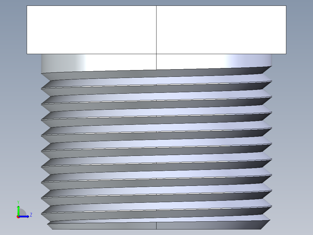 聚氯乙烯配件18-Sch80_ReducerBushing_MPTxFPT_839-098_0.75in x 0.25in左视图