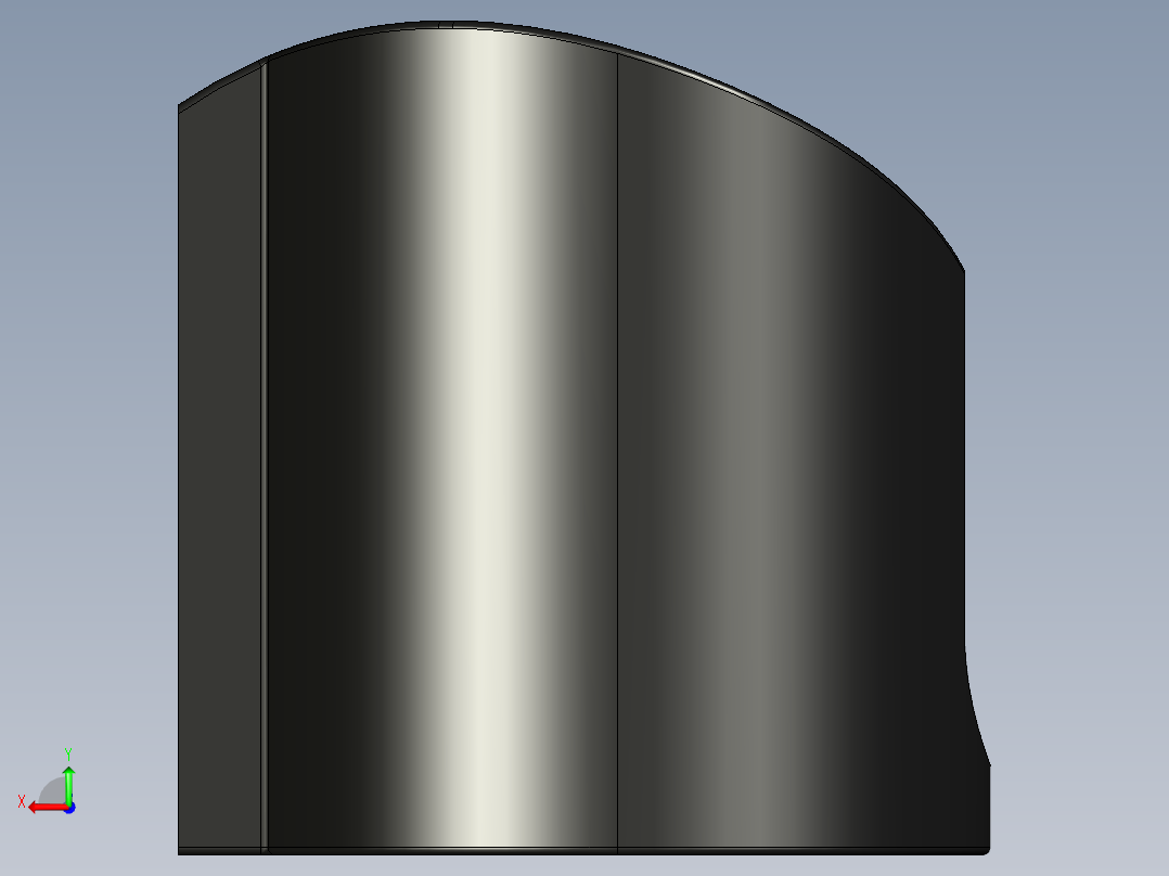 型材-KJN CUP HOLDER CLOSED BOTTOM KJN09308902后视图