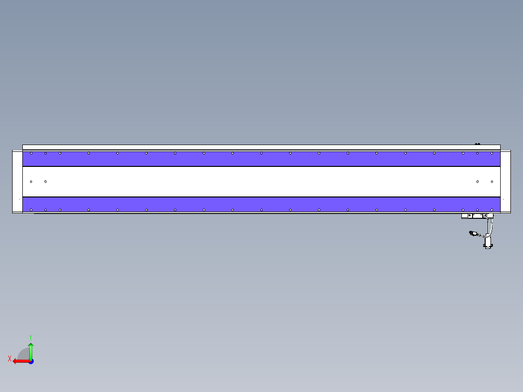威洛博VL系列3d模型模组VL22H1Y-S1500后视图