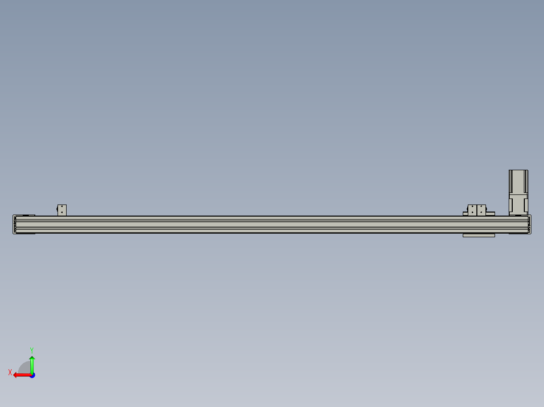 威洛博LB.GB同步带传动--欧规系列EBF5-L11-S1300-BR-P20-C4后视图