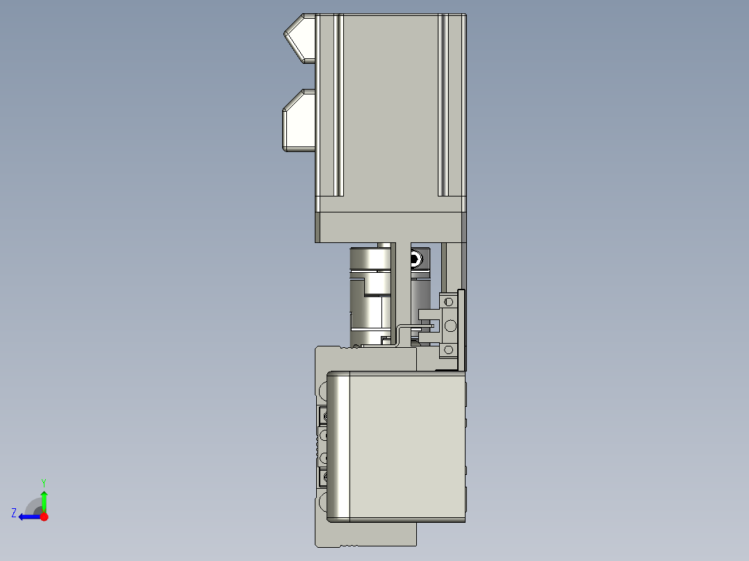 威洛博LB.GB同步带传动--欧规系列EBF5-L11-S1300-BR-P20-C4右视图