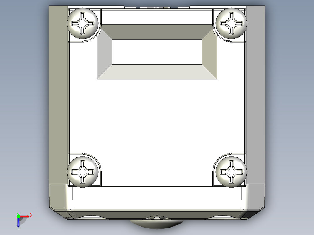 安全_区域传感器SDS03-2俯视图