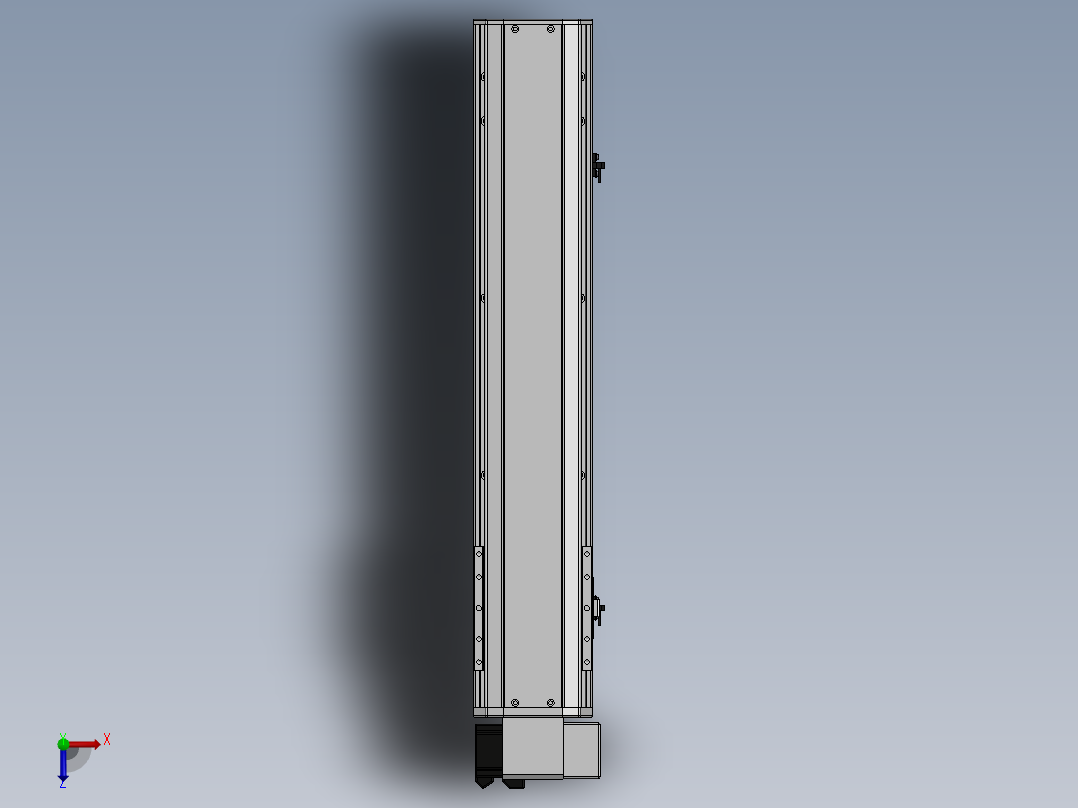 精密模组MT140-L110-500-RD-M40-C4俯视图