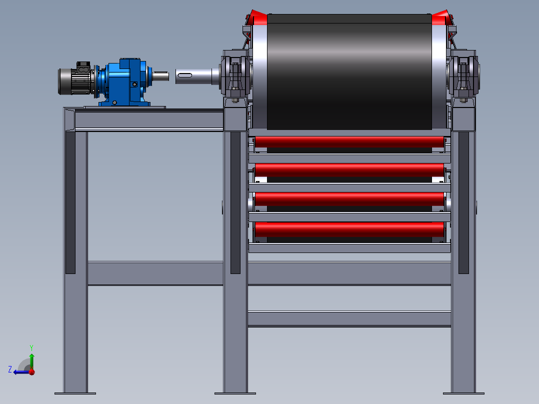 皮带输送机设计==97594=40右视图