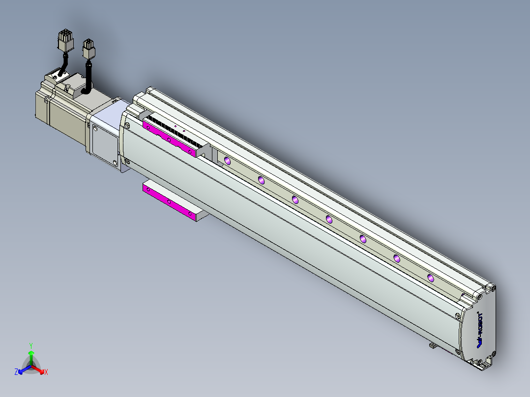 威洛博QF12-Lxx-S420-BC-ZP40-C3正等轴测图