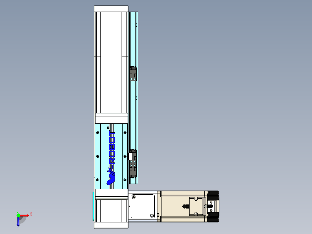 欧规系列-LB6A-L130-S150-BL-ZP40-C3俯视图