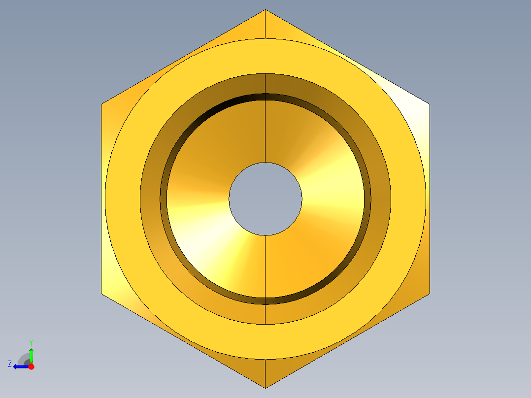 扩口式工业通用硬管接头Female Connector 46F-6-6右视图