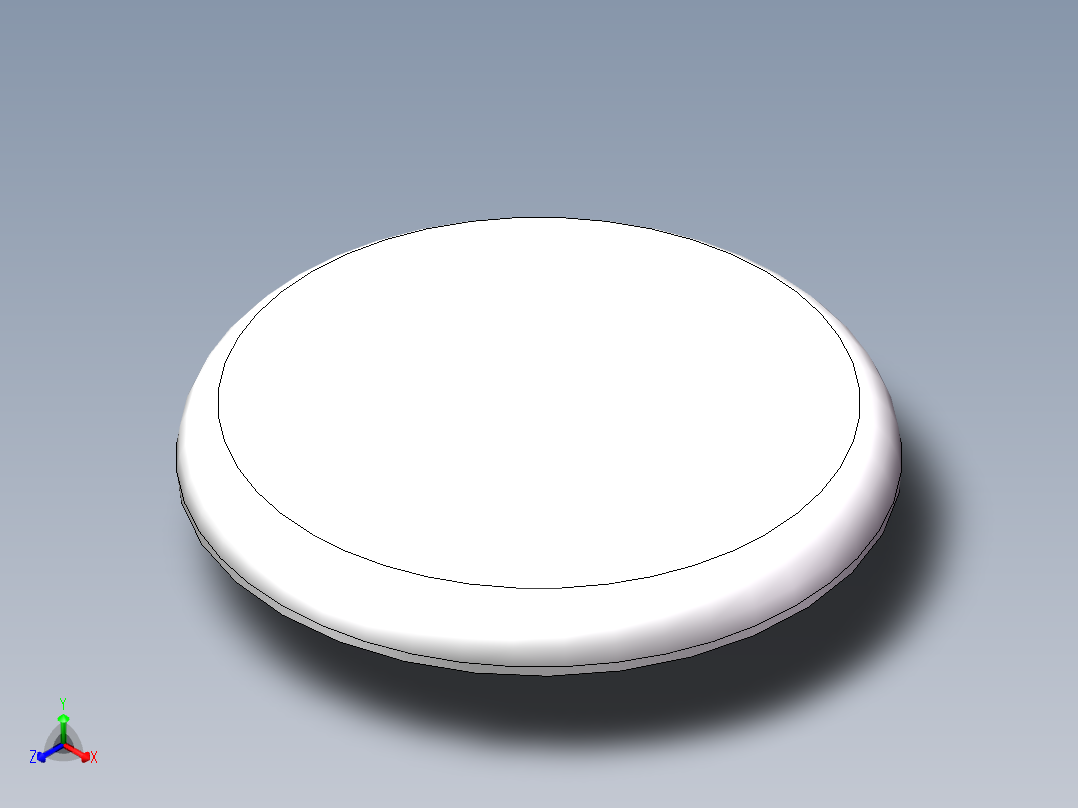 THA碟形封头DN2600正等轴测图