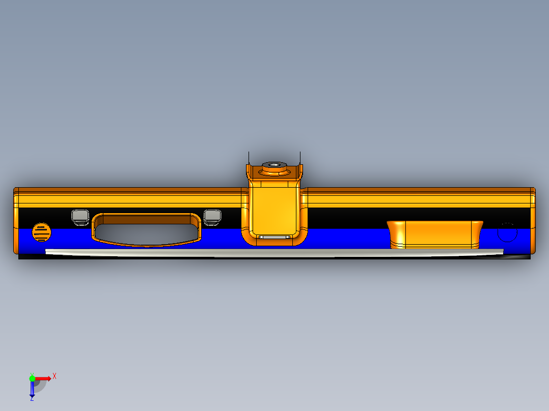 概念仪表盘俯视图