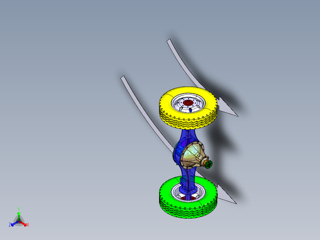 汽车驱动桥设计及运动仿真和有限元分析含三维CATIA==320052==700dw
