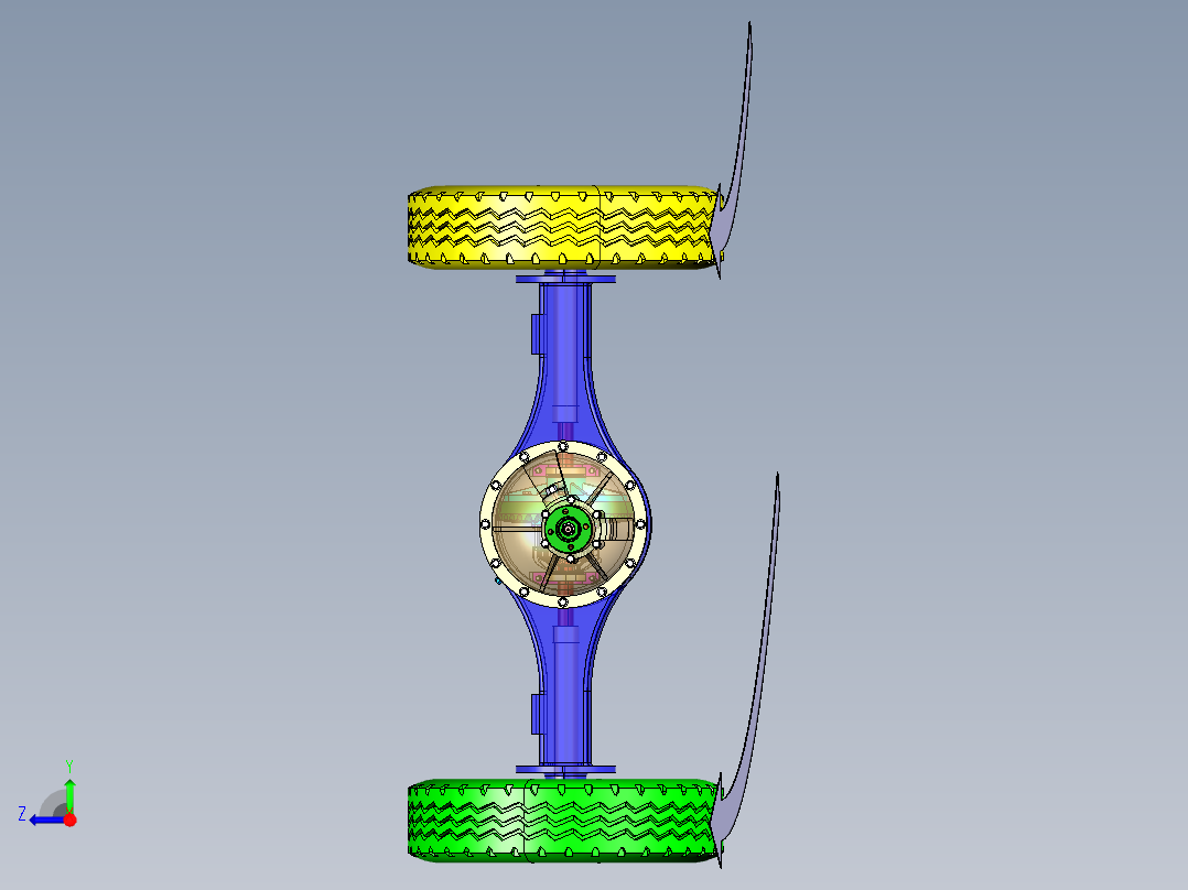 汽车驱动桥设计及运动仿真和有限元分析含三维CATIA==320052==700dw右视图