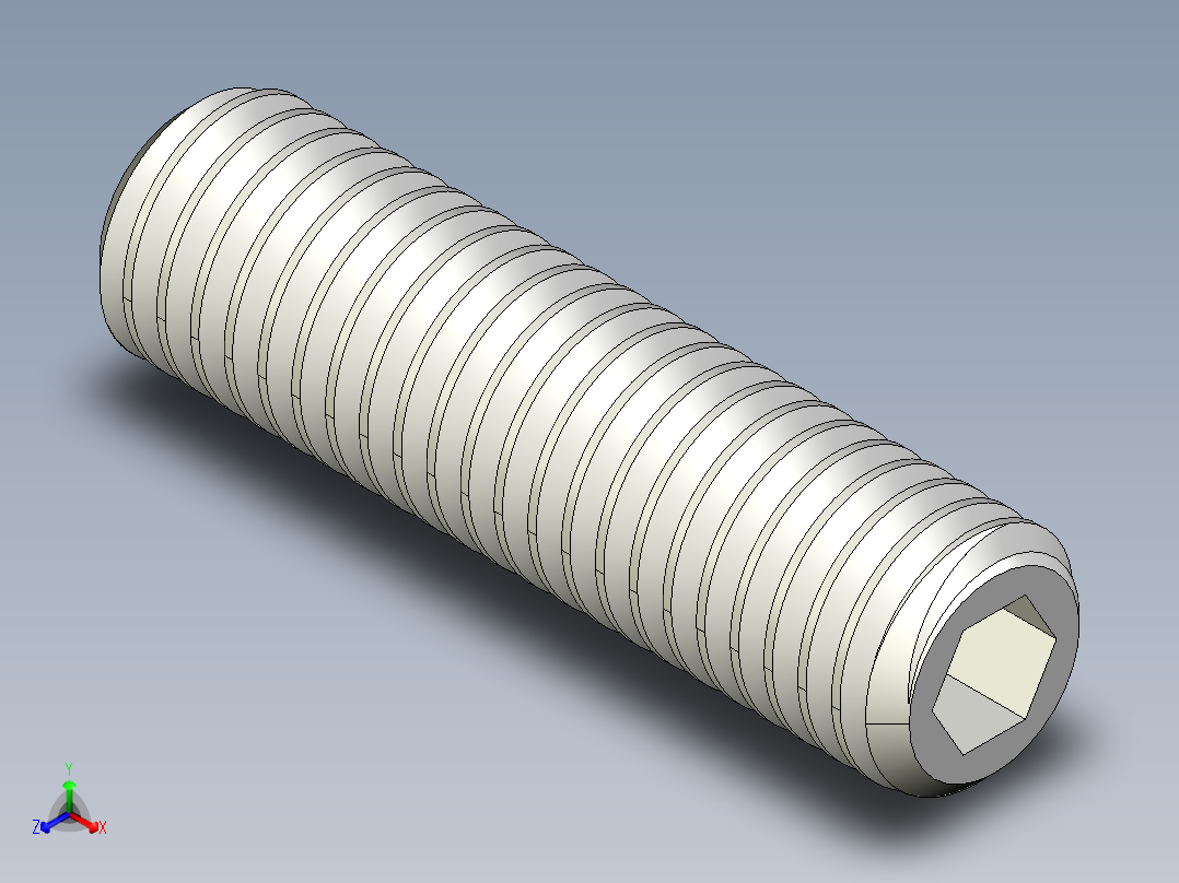 DIN 913-ISO 4026 固定螺钉-M8 L=30.STEP