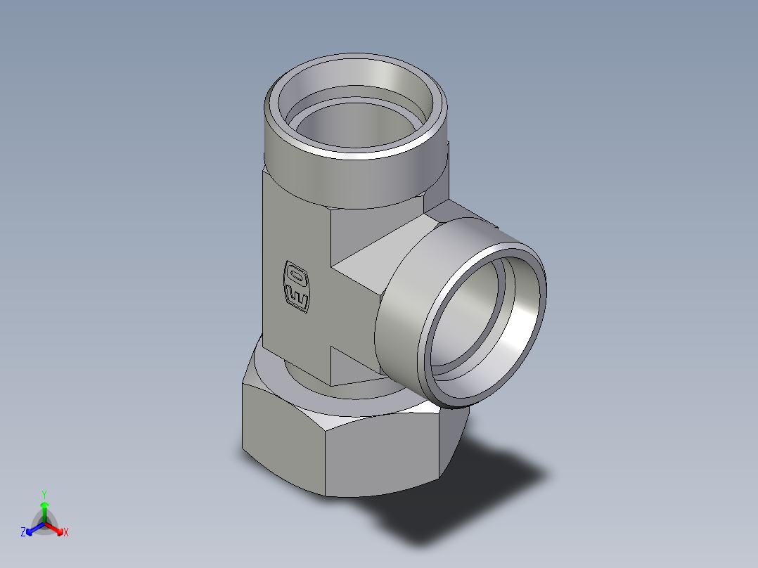 卡套式工业通用硬管接头EO_Standpipe_run_tee_EVL35LOMD71