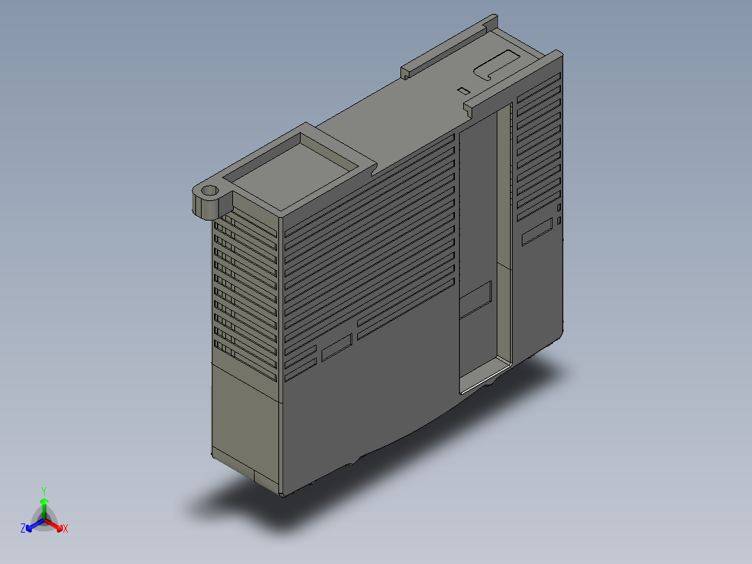 XD-1TC-ED正等轴测图