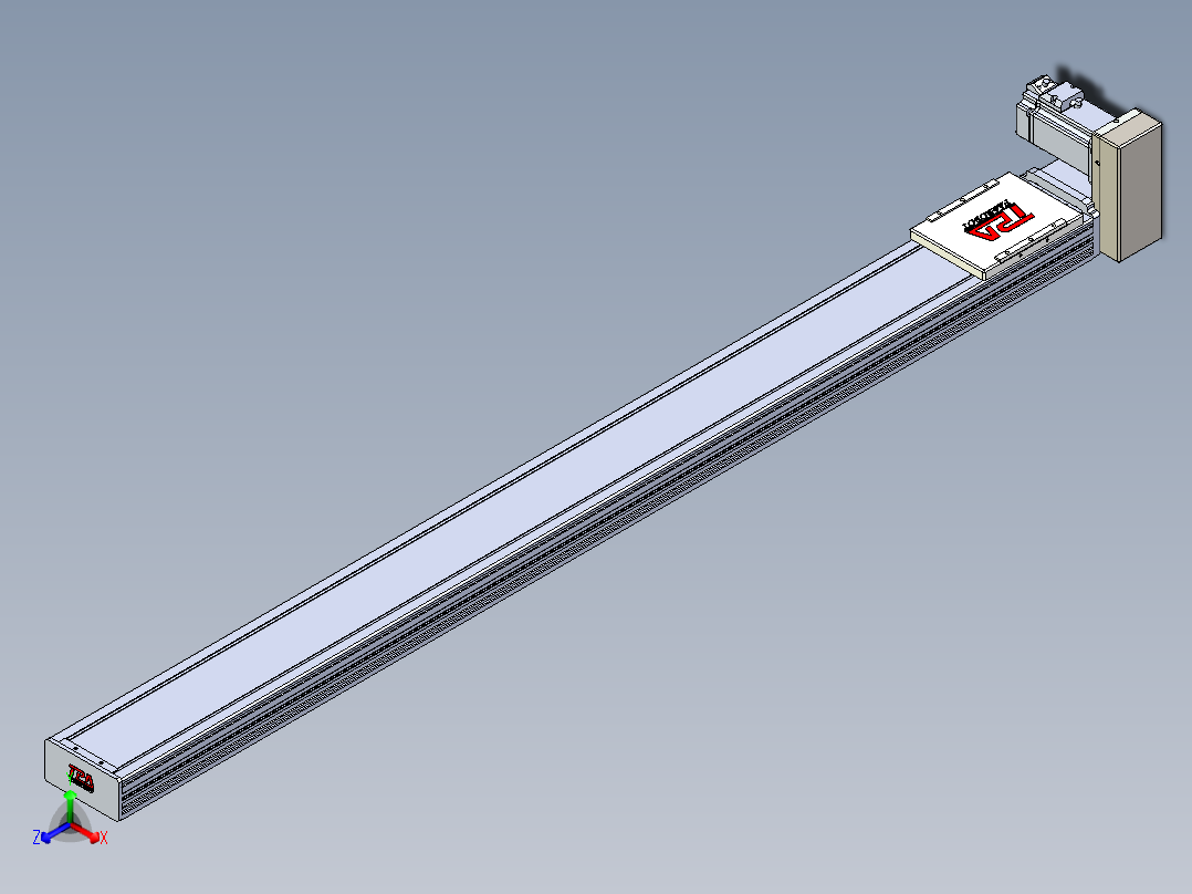 同步带全封闭直线模组TPA-HCB-110D-90-L1250-LU-C-P40-N3