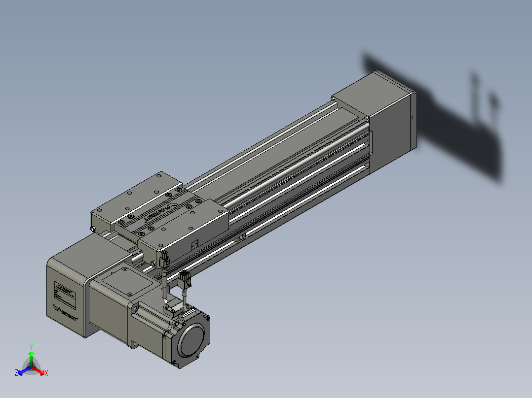 威洛博直线电机模组EB8-L200-S300-L-P75-MS3