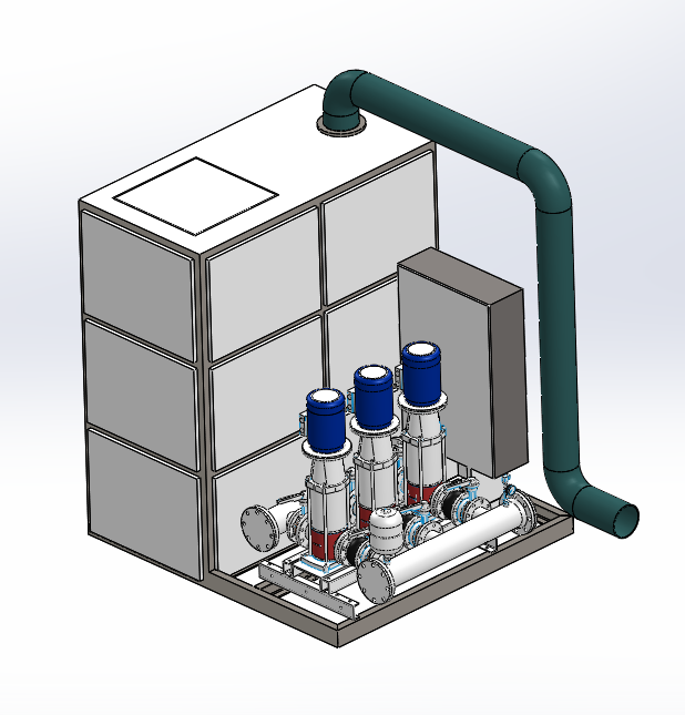 2023.02月-城市小型无负压二次供水设备sw17
