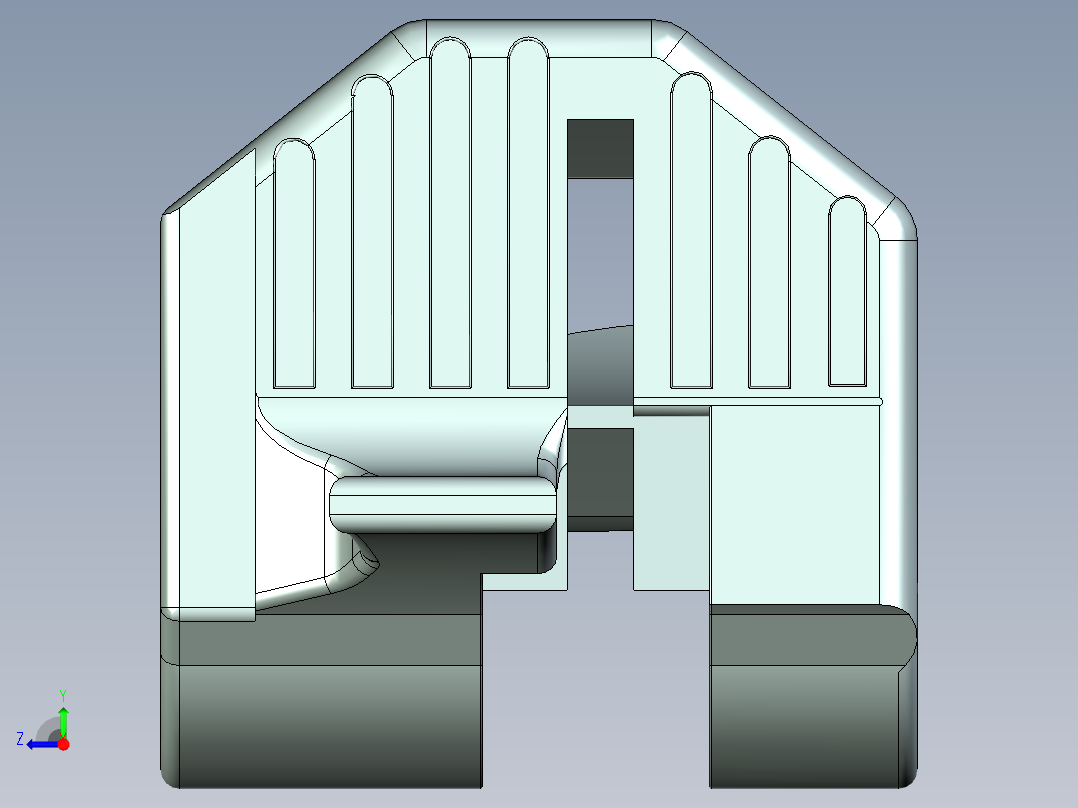 制动器 (39)右视图