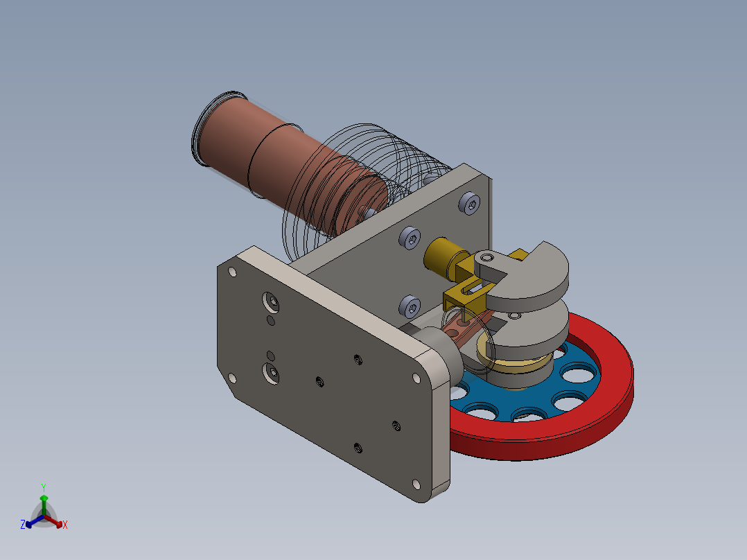 发动机 (16)正等轴测图
