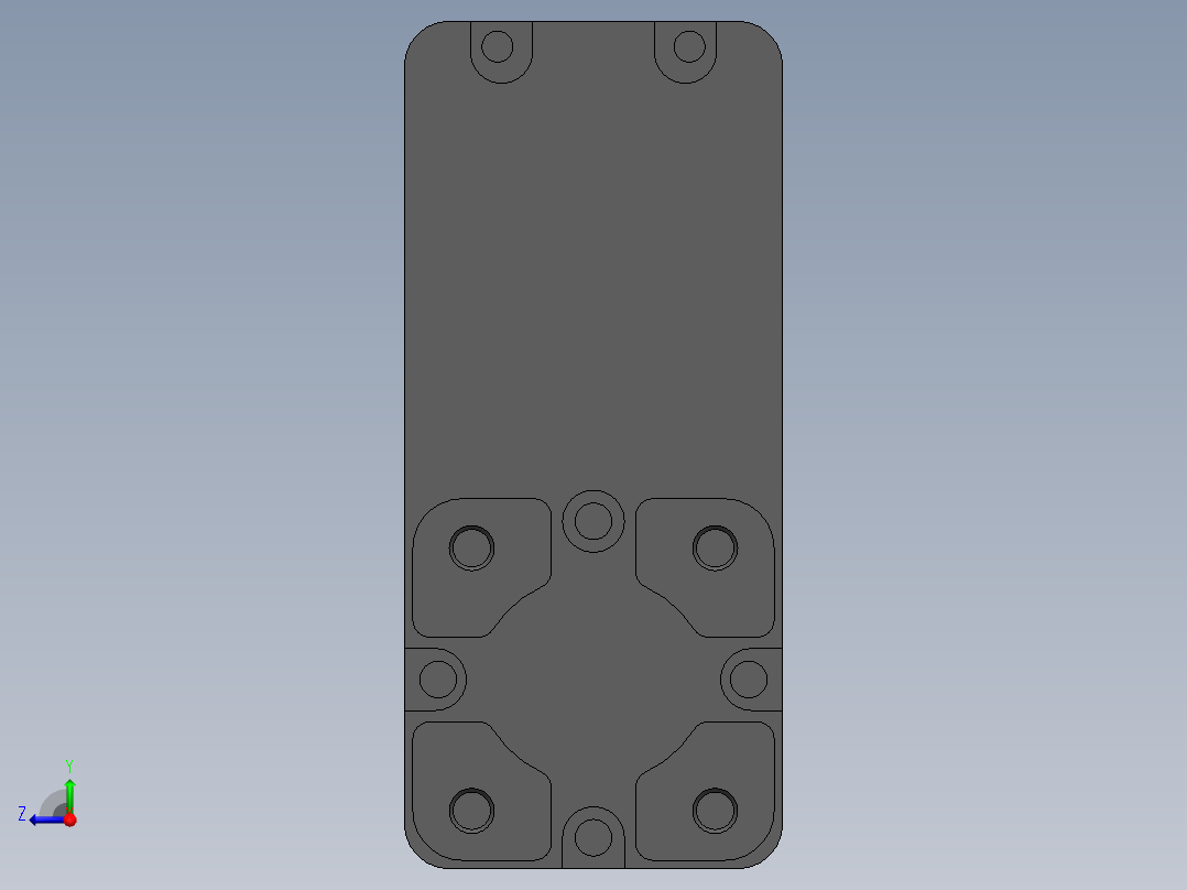 电动缸MES50-P-400W右视图