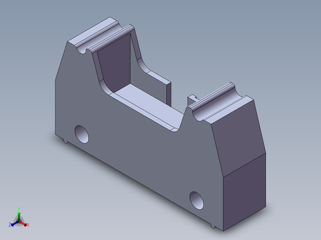 3m four-wall header正等轴测图