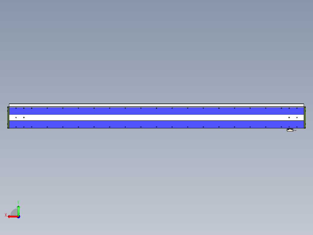 威洛博LC系列3d模型模组LC14S2Y-S1650后视图