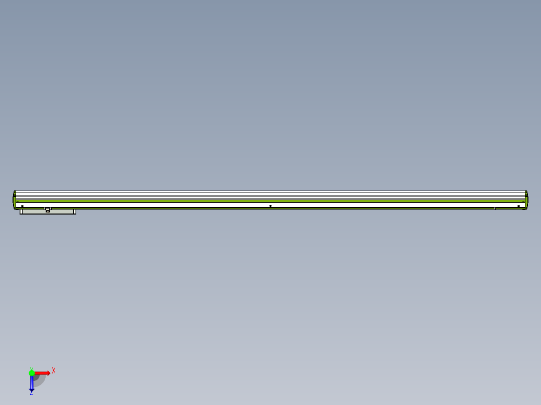 威洛博LC系列3d模型模组LC14S2Y-S1650俯视图