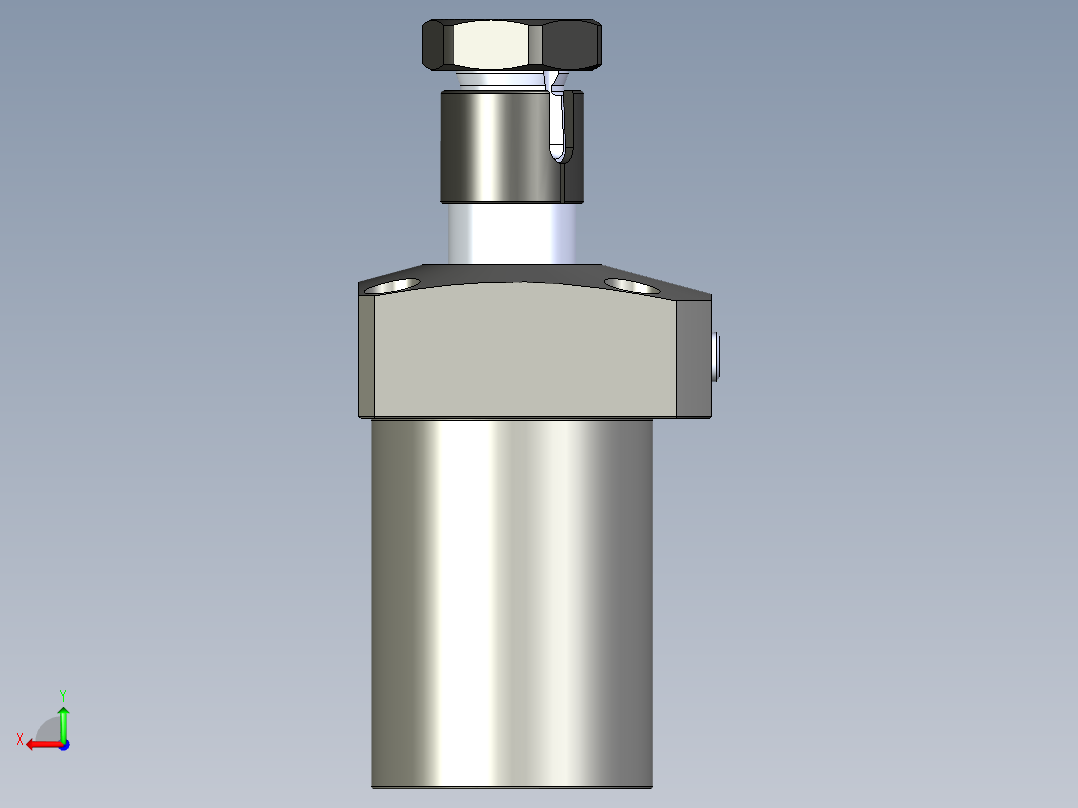 KOSMEKLHS0550-GL-Y45多系列多零件图纸模型后视图