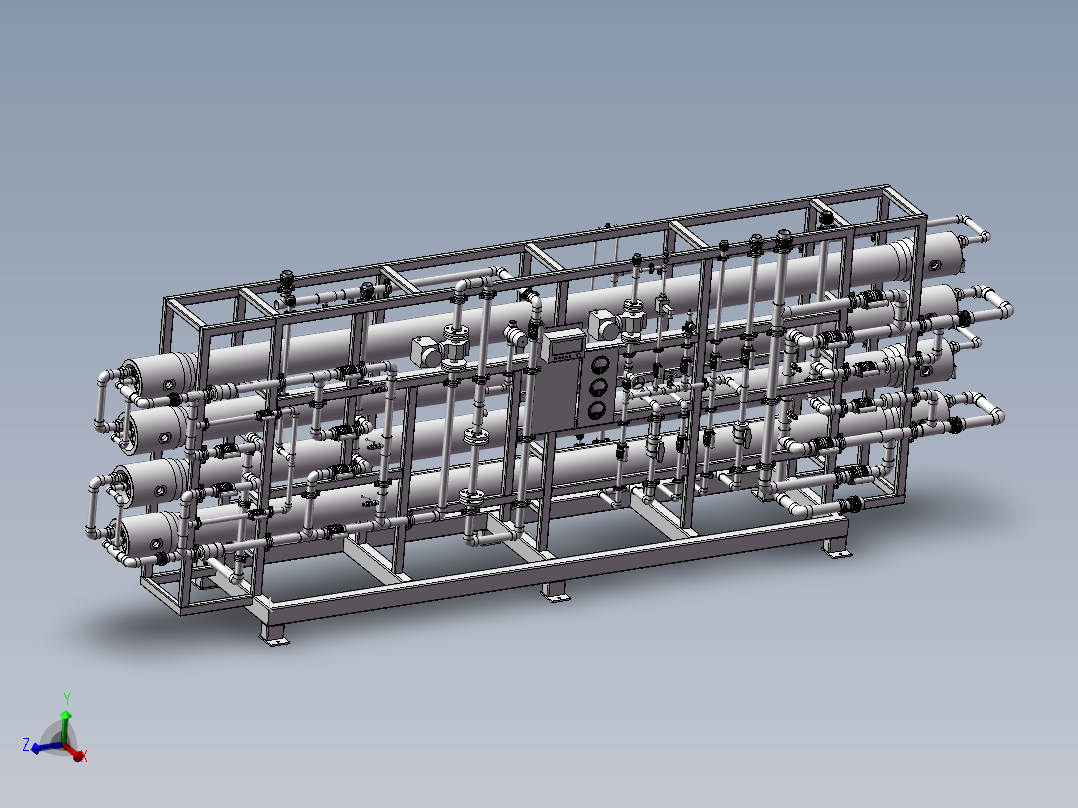 反渗透水处理系统模组