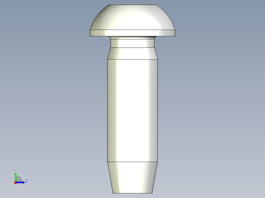 型材-BR S8 CORE SCREW KJN527174左视图