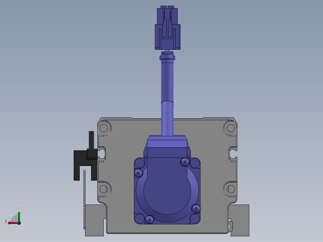 精密模组MY80S-T10-200L-P10B-BC-C4后视图