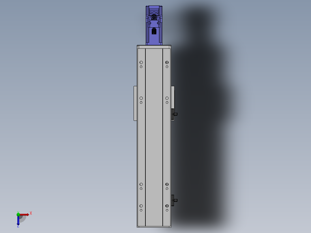 精密模组MY80S-T10-200L-P10B-BC-C4俯视图