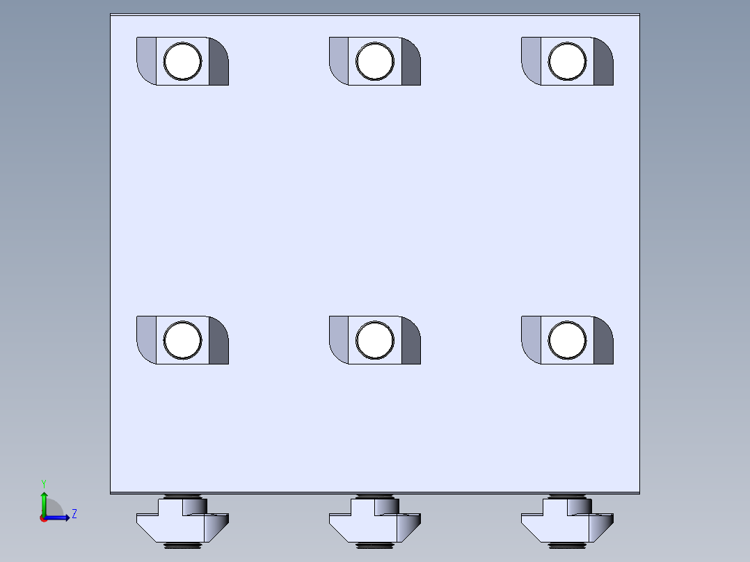 铝型材及其附件3.31.100.40.120.ST后视图