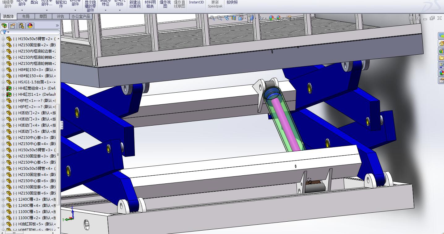 两叉固定机sw13可编辑