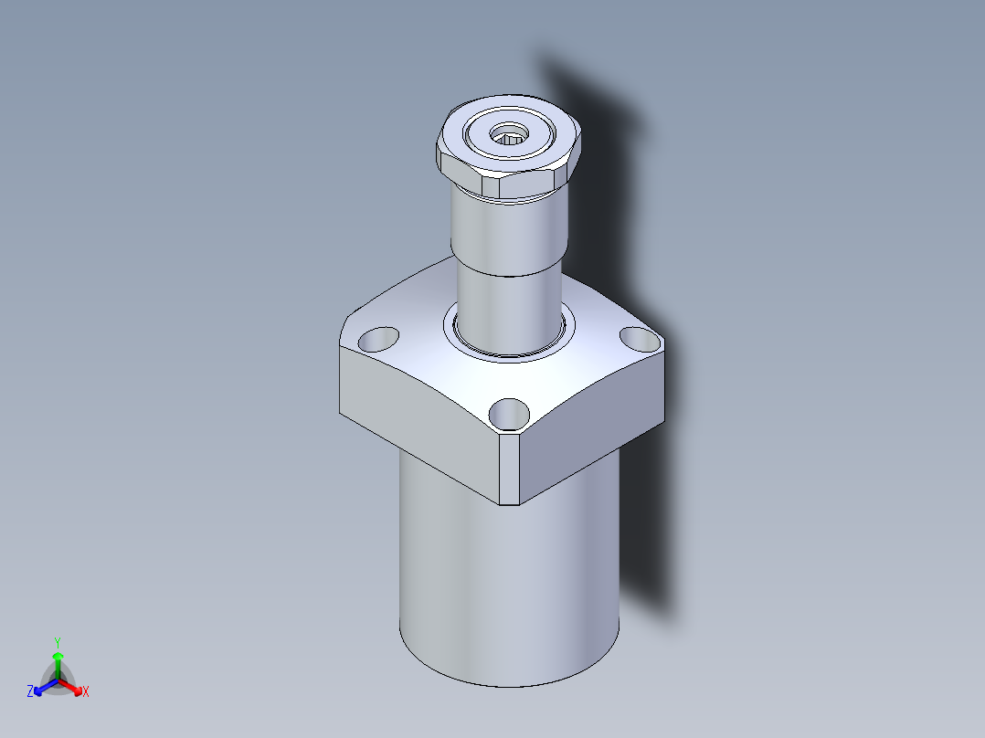 KOSMEKLHA0750-CL-Q20多系列多零件图纸模型正等轴测图