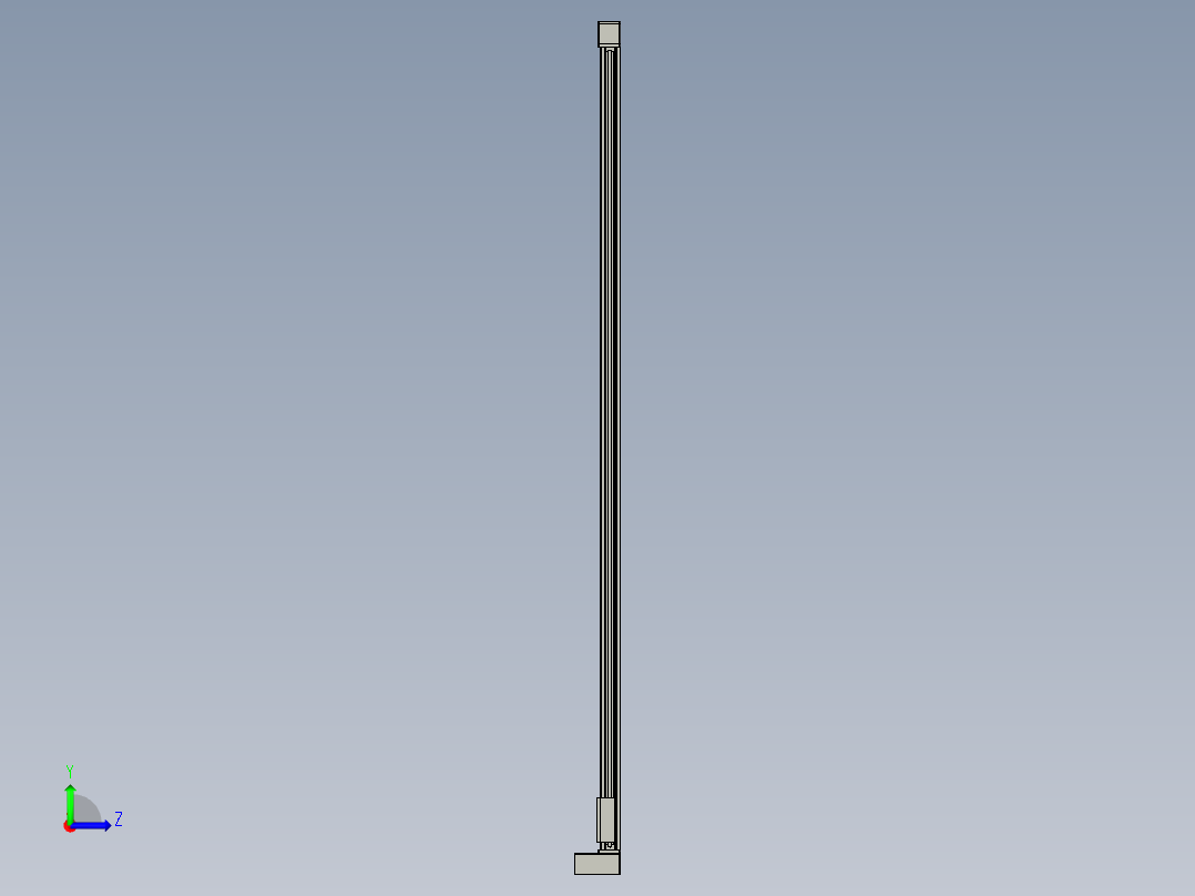 欧规系列-GB8-L96-S3000-BLU-P40-MS3左视图