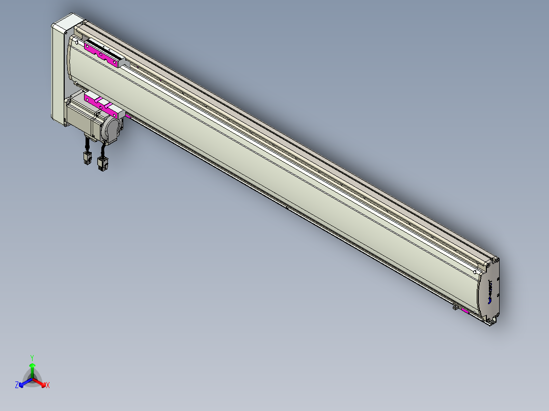 威洛博QF13-Lxx-C-S900-BL-ZP40-C3正等轴测图