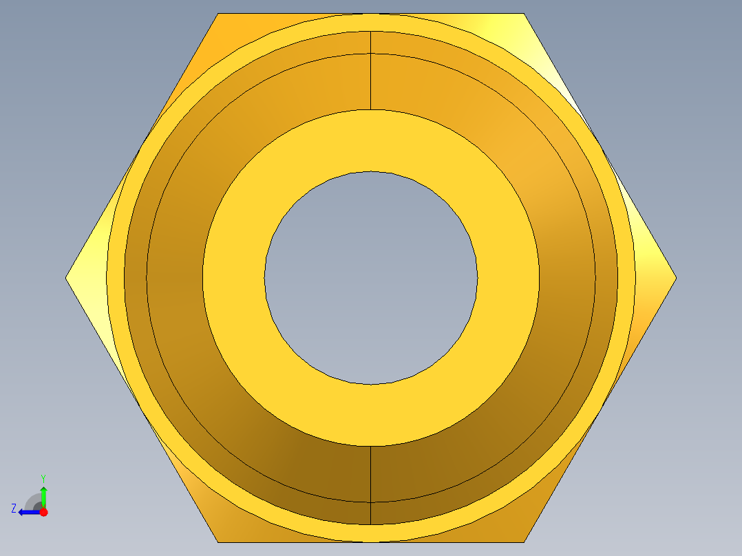扩口式工业通用硬管接头Flare To Solder 43F-6-5右视图