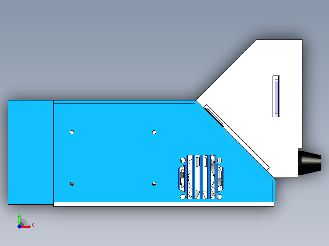 电器柜 电控柜 (101) 机械设计素材前视图