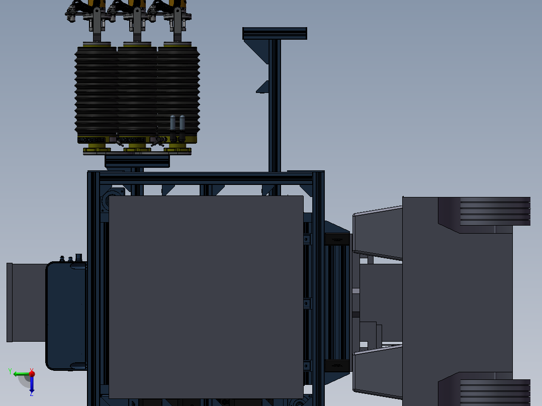 多功能<span style='color: red'>机器人</span>总装配图