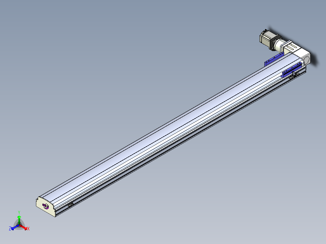 同步带滑台-半封闭B17-L100-S1950-L-P75-D3-N3