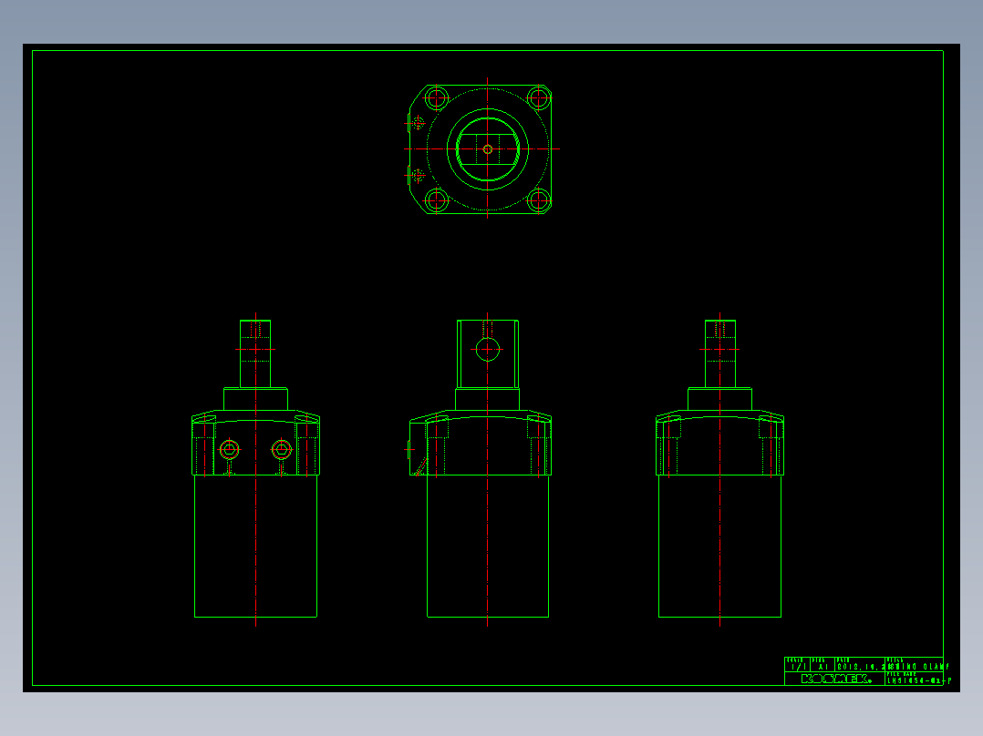 LHS1050-Gx-P多系列多零件图纸模型
