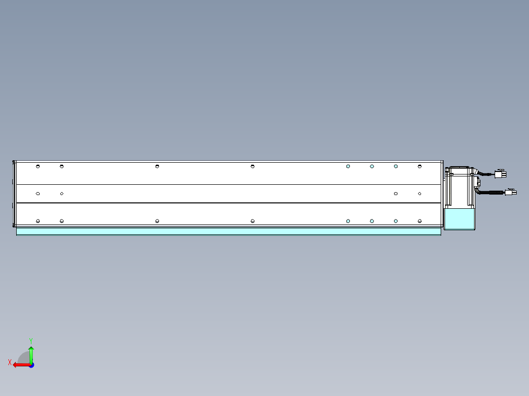 威洛博VBF同步带传动一般环境VBF14-L45-S600-BLD-ZP40-C3后视图