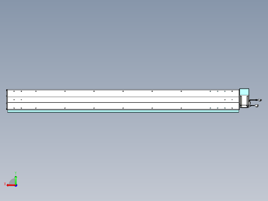 威洛博VBF同步带传动一般环境VBF14-L45-S1300-BRD-ZP40-C3后视图
