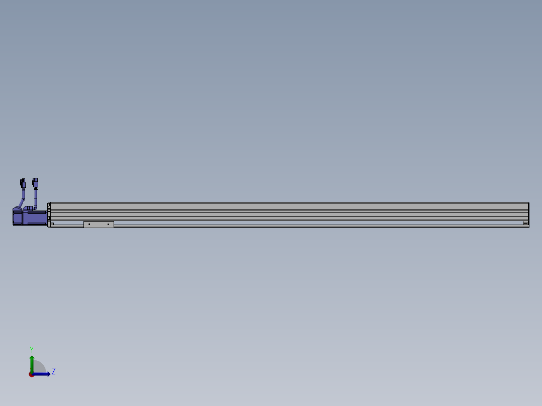 精密模组MY80S-T10-1050L-P10B-BC-C4左视图